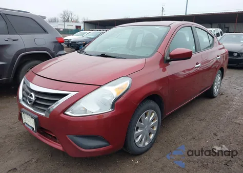 2016 Nissan Versa 1.6 S/1.6 S+/1.6 Sl/1.6 Sv из США, поврежденный, VIN 3N1CN7AP2GL835097